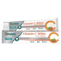 Zestaw 4 x Himalaya, pasta do zębów, ziołowa, Pro Vitamin C White, 75 ml
