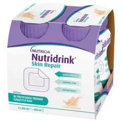 Zestaw 2 x Nutridrink Skin Repair, smak waniliowy, płyn, 4 x 200 ml