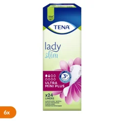 Zestaw 3 x TENA Lady Slim Ultra Mini, wkładki, 48 szt.