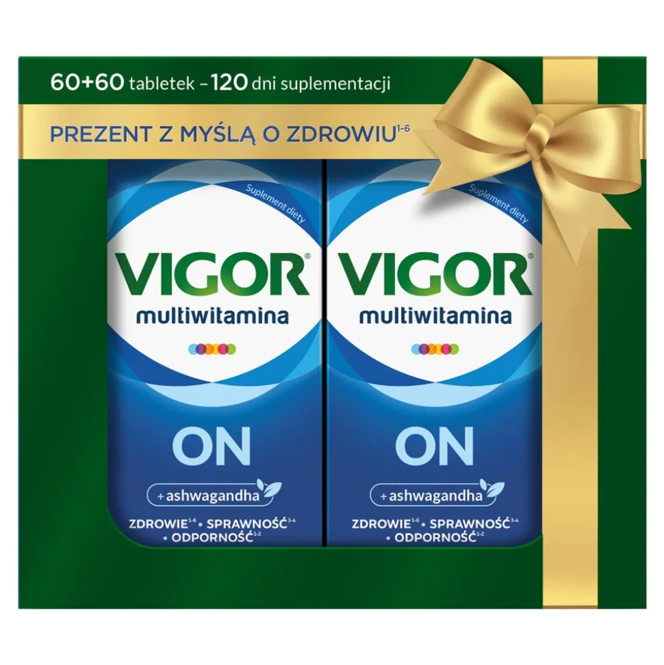 Zestaw 2x Vigor Multiwitamina ON, tabletki, 60 szt.