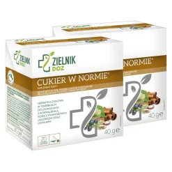 Zestaw 2x Zielnik DOZ Cukier w normie