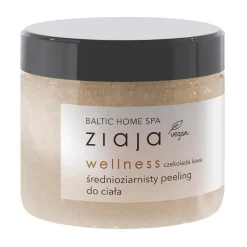 Ziaja Baltic Home Spa Wellness, średnioziarnisty peeling do ciała, czekolada, kawa, 300 ml