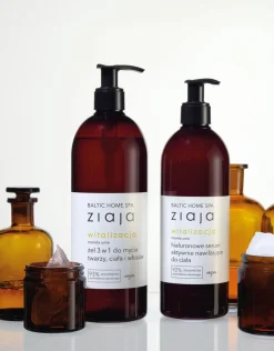 Ziaja Baltic Home SPA Witalizacja, żel 3 w 1 do mycia twarzy, ciała i włosów, 500 ml