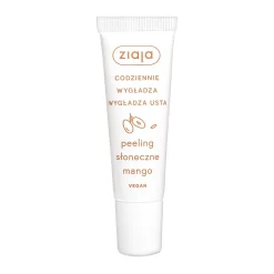 Ziaja Codziennie Wygładza Usta, peeling do ust Słoneczne Mango, 12 ml