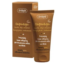 Ziaja Cupuacu, brązujący krem odżywczy na dzień, SPF 10, 50 ml