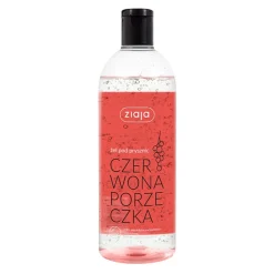 Ziaja, żel pod prysznic czerwona porzeczka, 500 ml