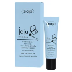 Ziaja jeju młoda skóra, fluid-korektor do twarzy, 30 ml