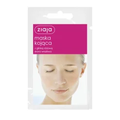 Ziaja, kojąca maska do twarzy z glinką różową, 7 ml