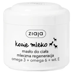 Ziaja Kozie mleko, masło do ciała, mleczna regeneracja, 200 ml