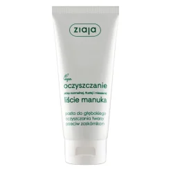 Ziaja Liście Manuka-Oczyszczanie, pasta do głębokiego oczyszczania twarzy, 75 ml
