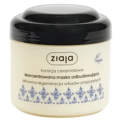 Ziaja, maska do włosów, intensywna odbudowa, ceramidy, 200 ml
