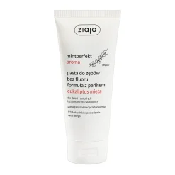 Ziaja Mintperfekt Aroma, pasta do zębów bez fluoru z perlitem, eukaliptus mięta, 100 ml