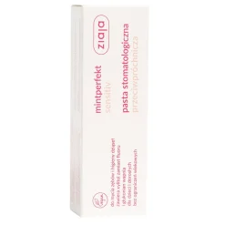 Ziaja Mintperfekt Sensitiv, pasta stomatologiczna przeciwpróchnicza, 75 ml