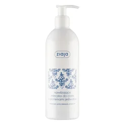 Ziaja, nawilżające mleczko do ciała z proteinami jedwabiu, 400 ml