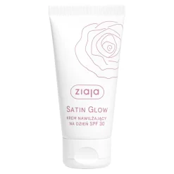 Ziaja Satin Glow, krem nawilżający na dzień SPF30, 50 ml