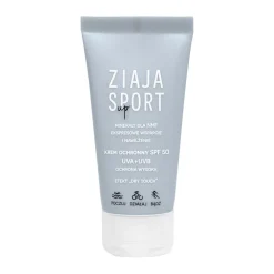 Ziaja Sport up minerały dla NMF, krem ochronny SPF 50 UVA+UVB ochrona wysoka, 50 ml