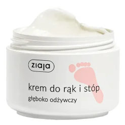 Ziaja Stopy, krem do rąk i stóp głęboko odżywczy, 50 ml