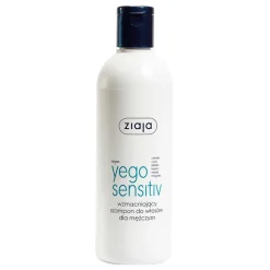 Ziaja Yego Sensitiv, wzmacniający szampon do włosów dla mężczyzn, 300 ml