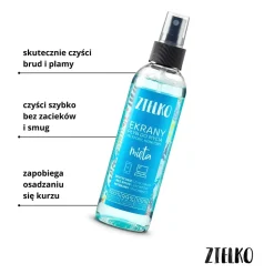 Zielko, Płyn do mycia ekranów, mięta, 200 ml