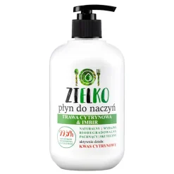 Zielko, Płyn do mycia naczyń, trawa cytrynowa, 500 ml