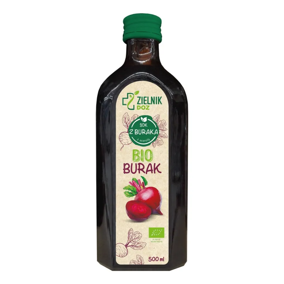 ZIELNIK DOZ BIO Burak, sok, 500 ml