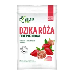 ZIELNIK DOZ, Dzika Róża, cukierki ziołowe, 60 g