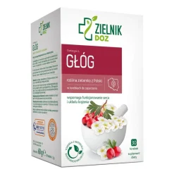 ZIELNIK DOZ Głóg, zioła do zaparzania w saszetkach, 2 g, 30 szt.