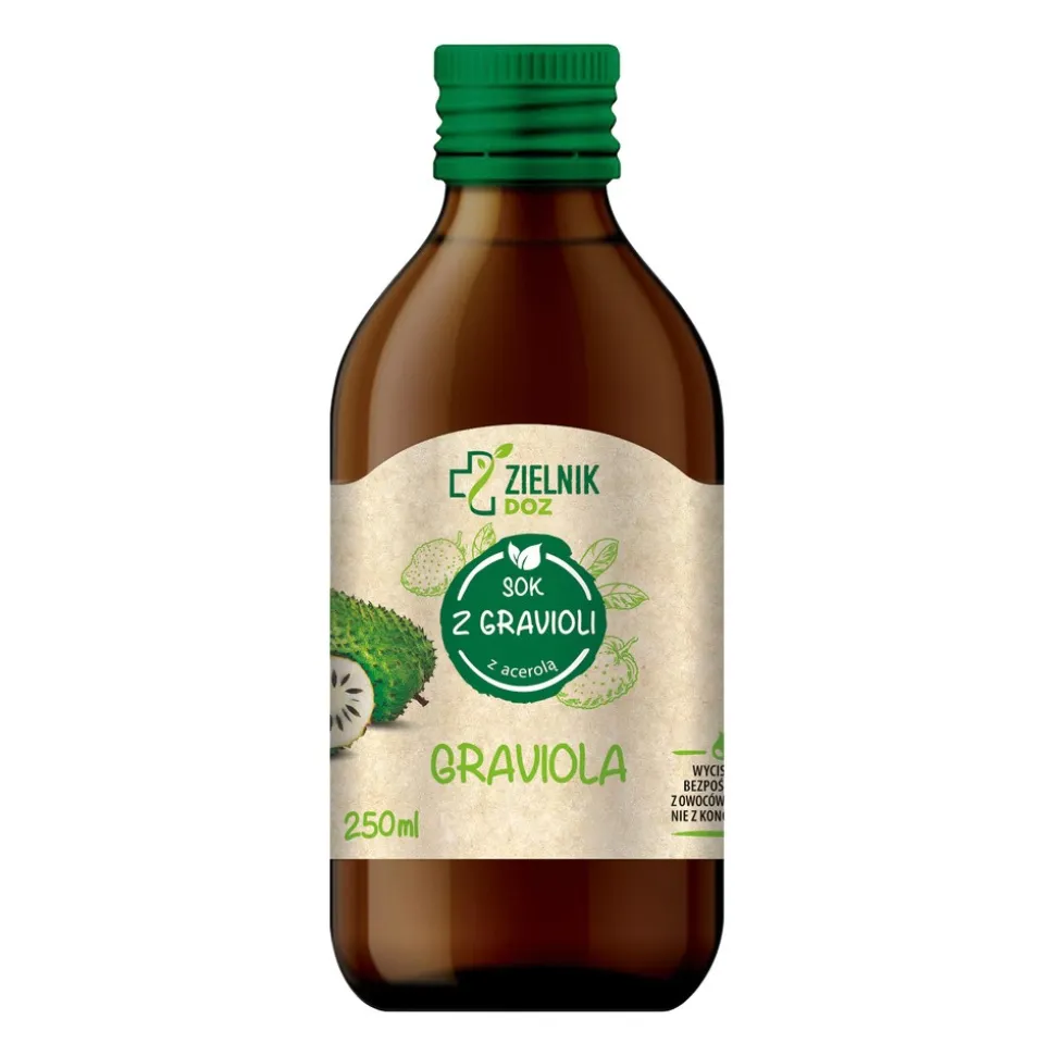 ZIELNIK DOZ Graviola, sok, 250 ml