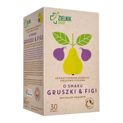 ZIELNIK DOZ Gruszki & Figi, aromatyzowana herbatka owocowo-ziołowa, 2 g x 30 szt.