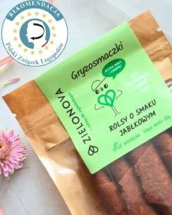 Zielonova Gryzosmaczki, rollsy jabłkowe, 50 g