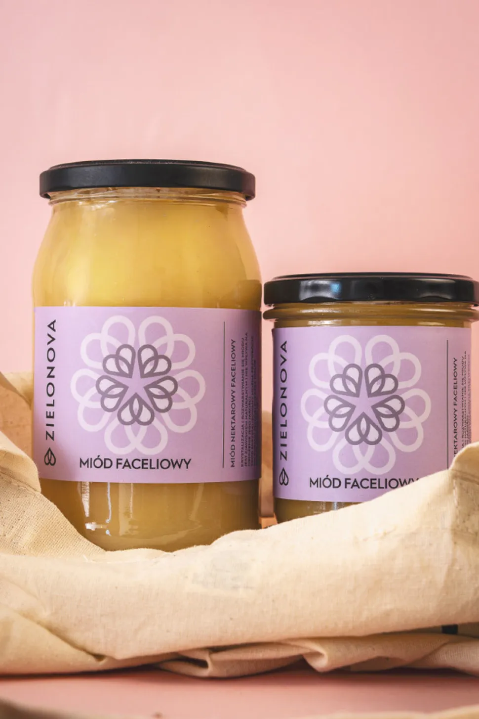 Zielonova, miód faceliowy, 1100 g