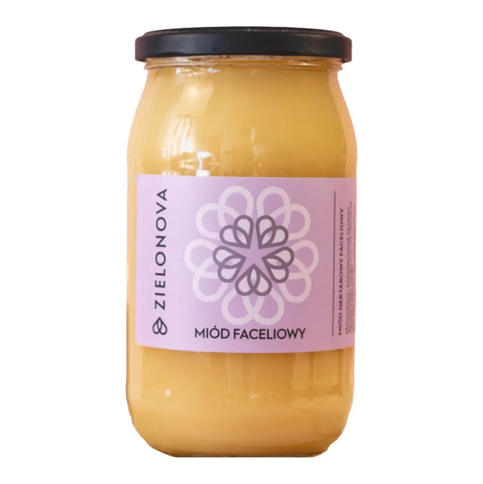 Zielonova, miód faceliowy, 1100 g