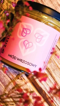 Zielonova, miód wrzosowy, 450 g