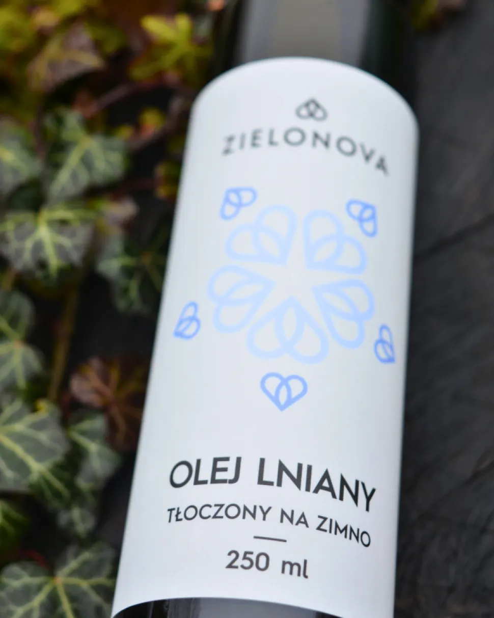 Zielonova Olej lniany, 250 ml