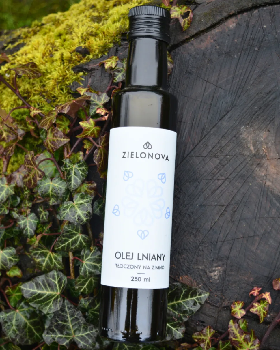 Zielonova Olej lniany, 250 ml