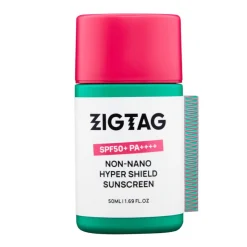 Zigtag Non-Nano Hyper Shield Sunscreen, krem przeciwsłoneczny SPF50+ PA++++, 50 ml
