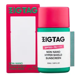 Zigtag Non-Nano Hyper Shield Sunscreen, krem przeciwsłoneczny SPF50+ PA++++, 50 ml