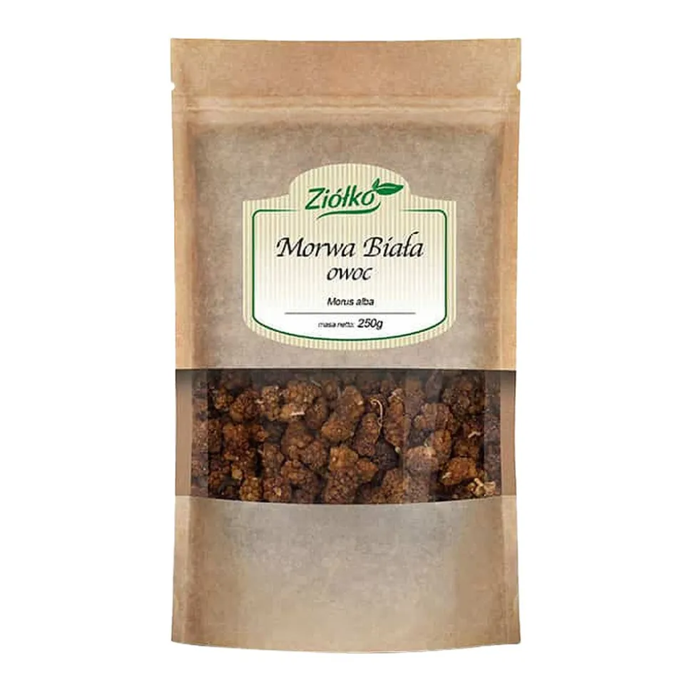 Ziółko, morwa biała, owoc, susz, 250 g