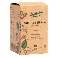 Ziólko Morwa biała, kapsułki, 60 szt.
